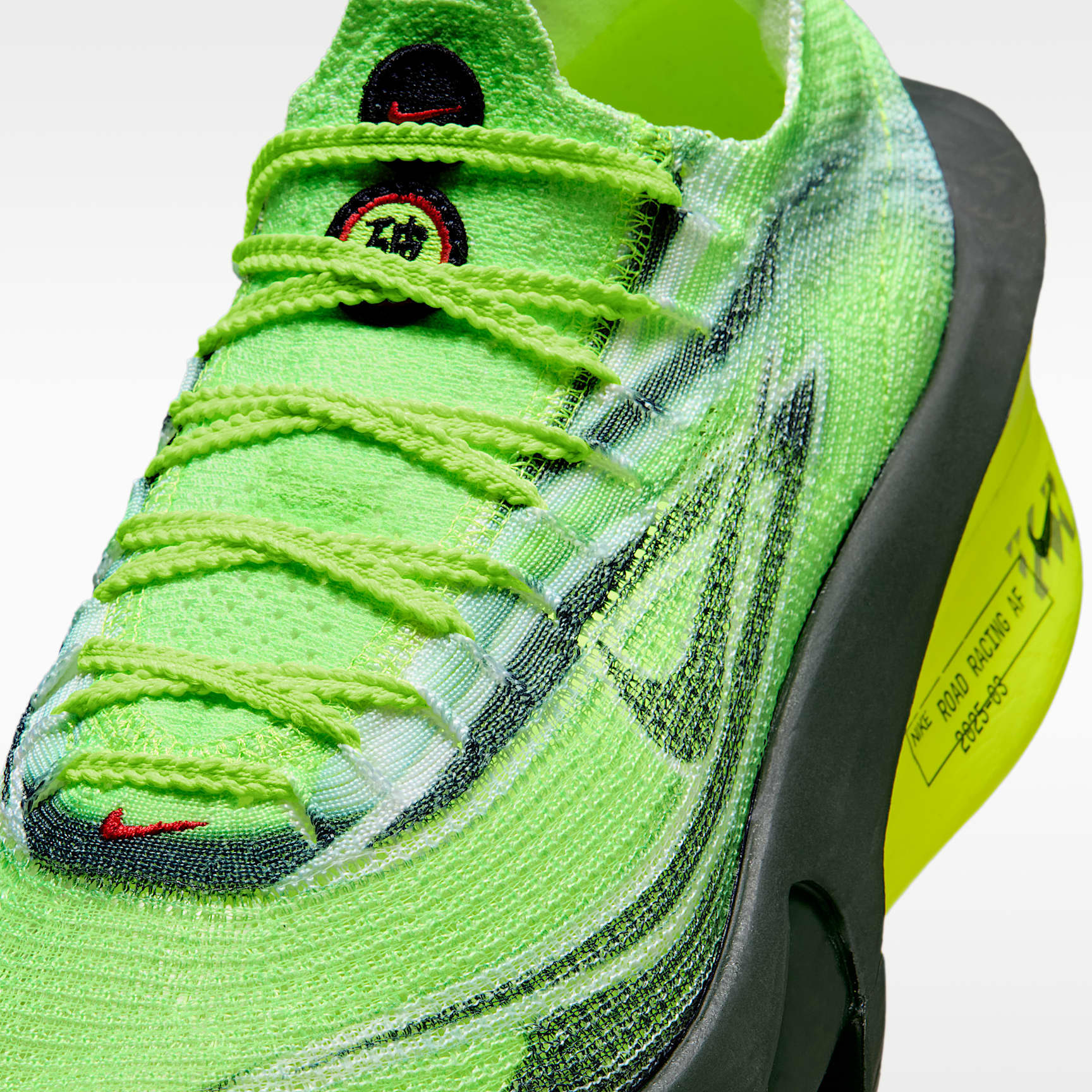 Nike Alphafly 3 Herren-Straßenlaufschuh für Wettkämpfe – Multi-Color/Volt/Weiß/Schwarz