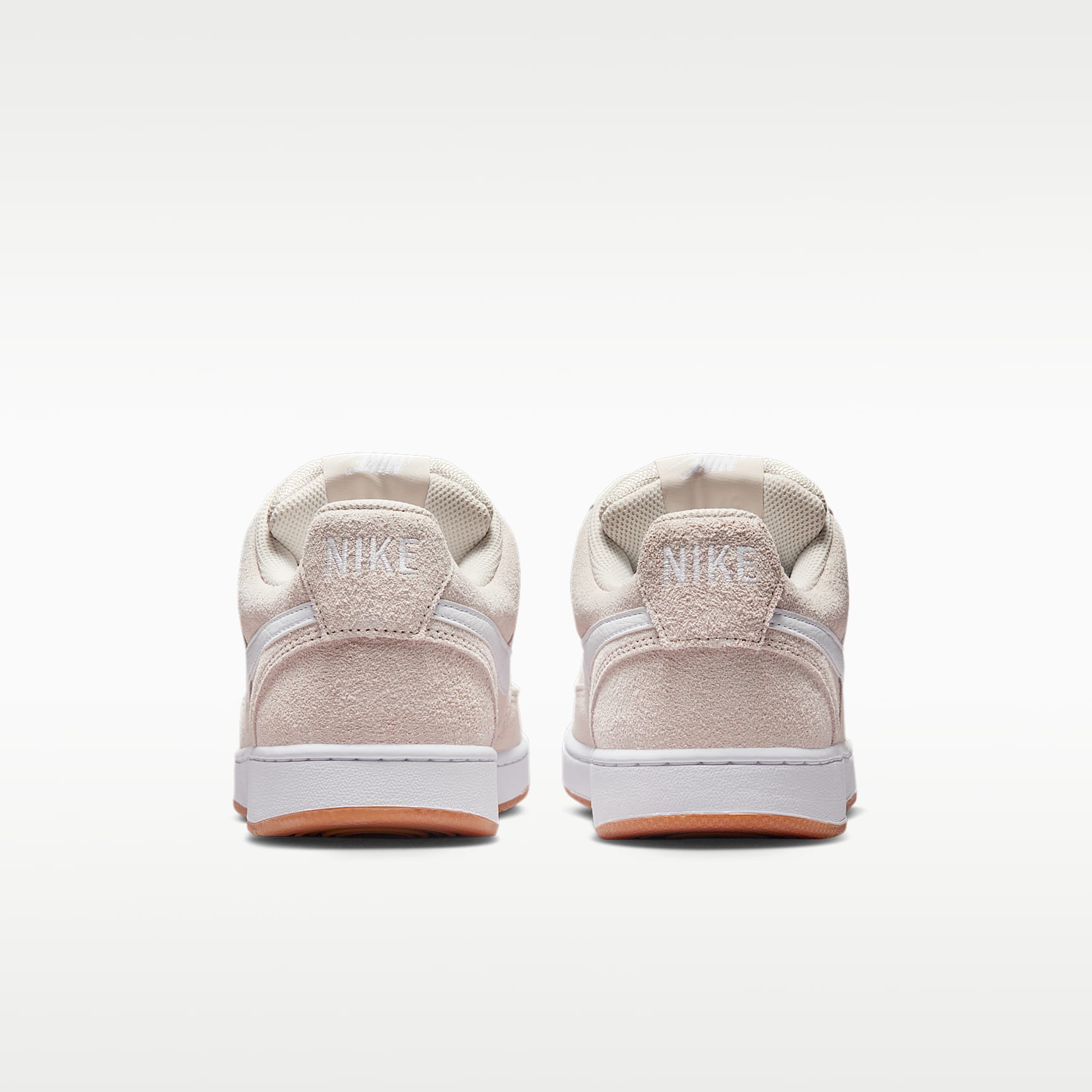 Nike Court Vision Low FL Schuh (Herren) – Light Orewood Brown/Gum Medium Brown/Weiß
