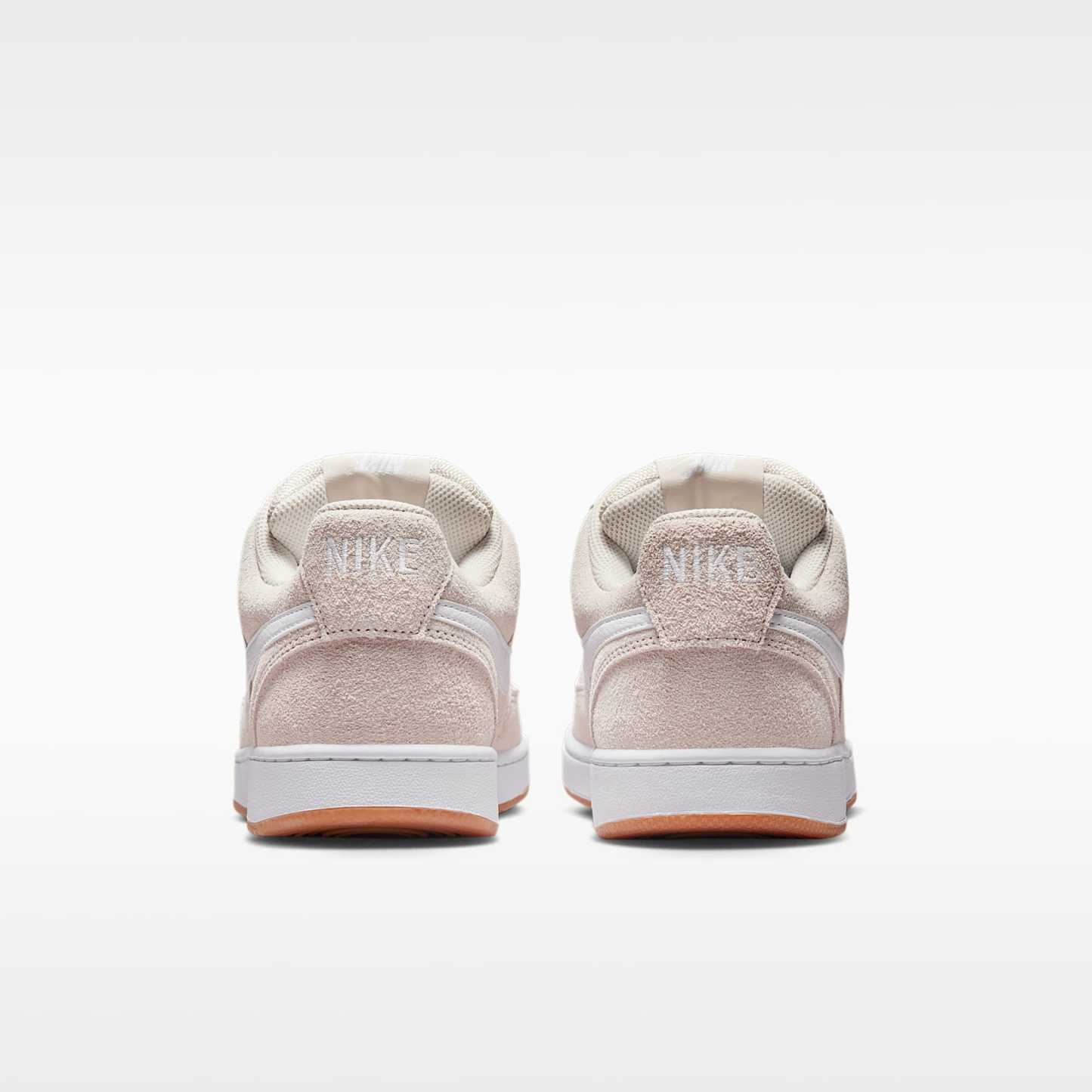 Nike Court Vision Low FL Schuh (Herren) – Light Orewood Brown/Gum Medium Brown/Weiß