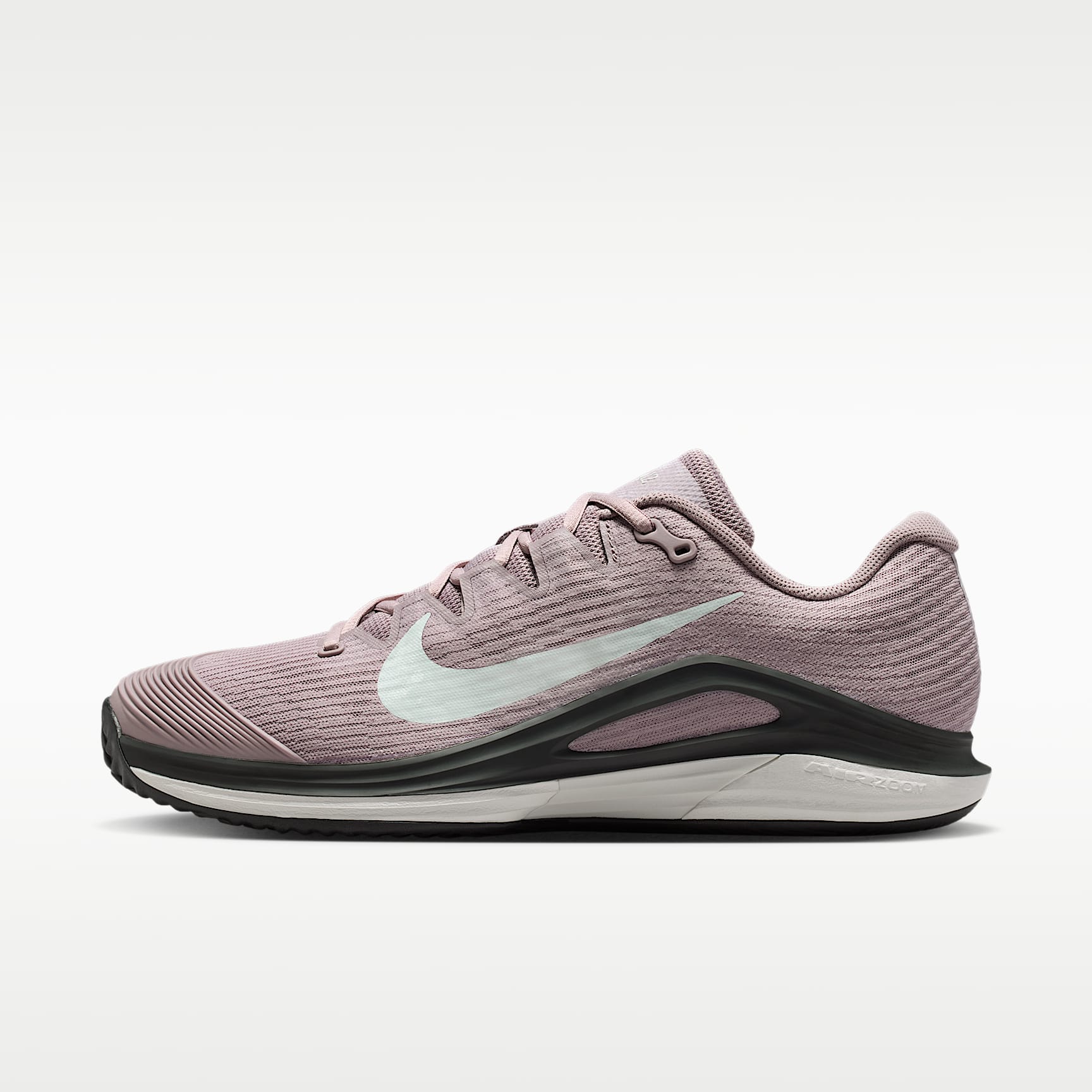 Nike Zoom Vapor 12 PRM Tennisschuhe für Clay Courts (Herren) – Light Violet Ore/Anthracite/Vast Grey/Barely Green