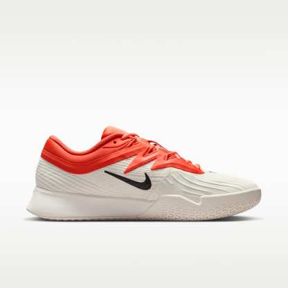 Nike Vapor Pro 3 Tennisschuh für Hartplätze (Herren) – Sail/Turf Orange/Blue Ribbon Heather/Schwarz