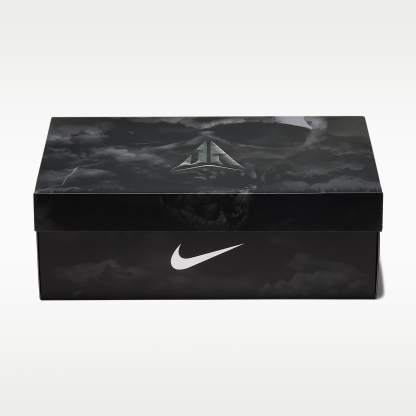JA 4 "Nightmare" Basketballschuhe – Obsidian/Schwarz/Voltage Green/Multi-Color