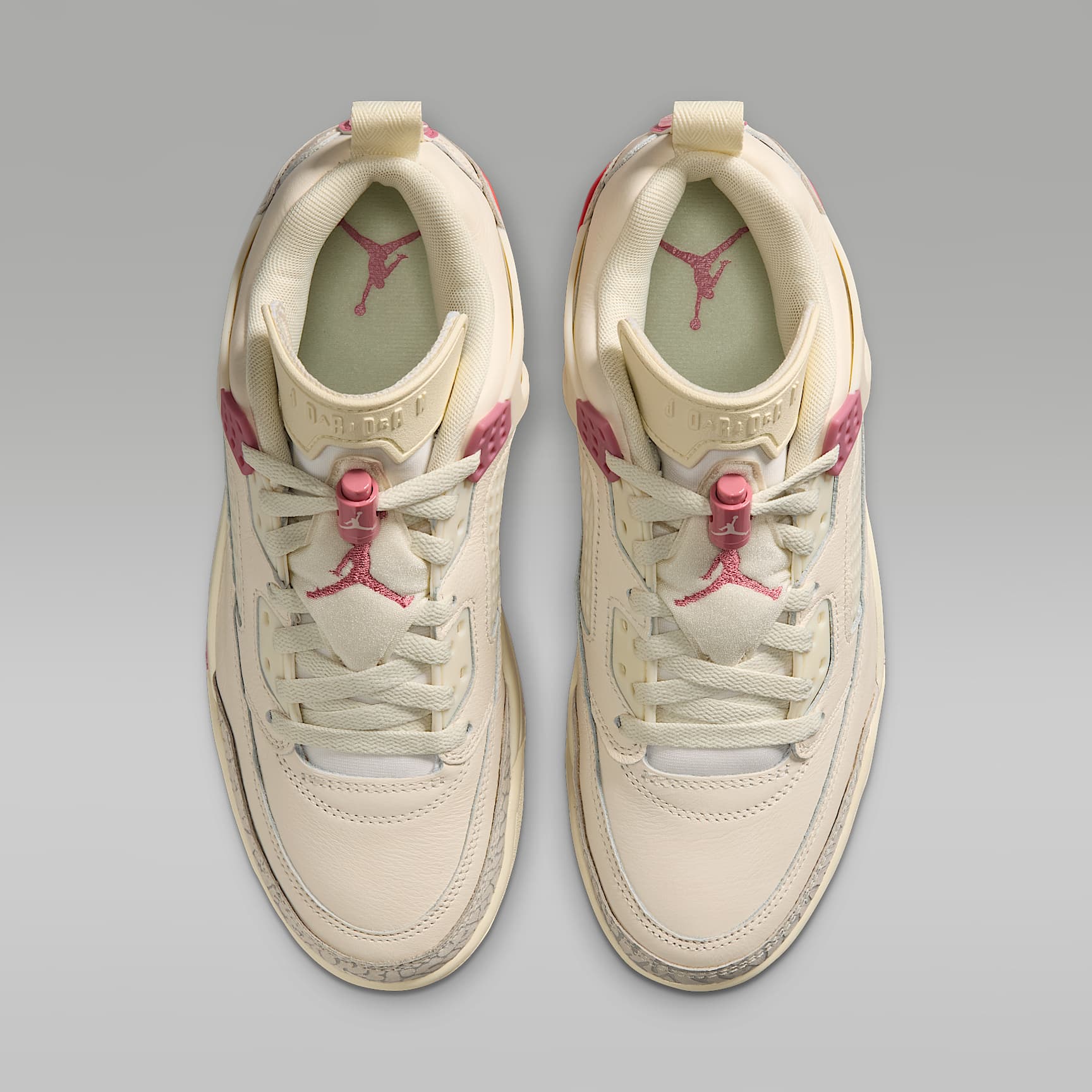 Jordan Spizike Low Schuh (Damen) – Pale Ivory/Track Red/Coconut Milk/Desert Berry