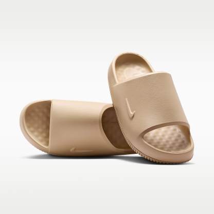 Nike Calm 2.0 Slides (Herren) – Linen/Linen/Linen