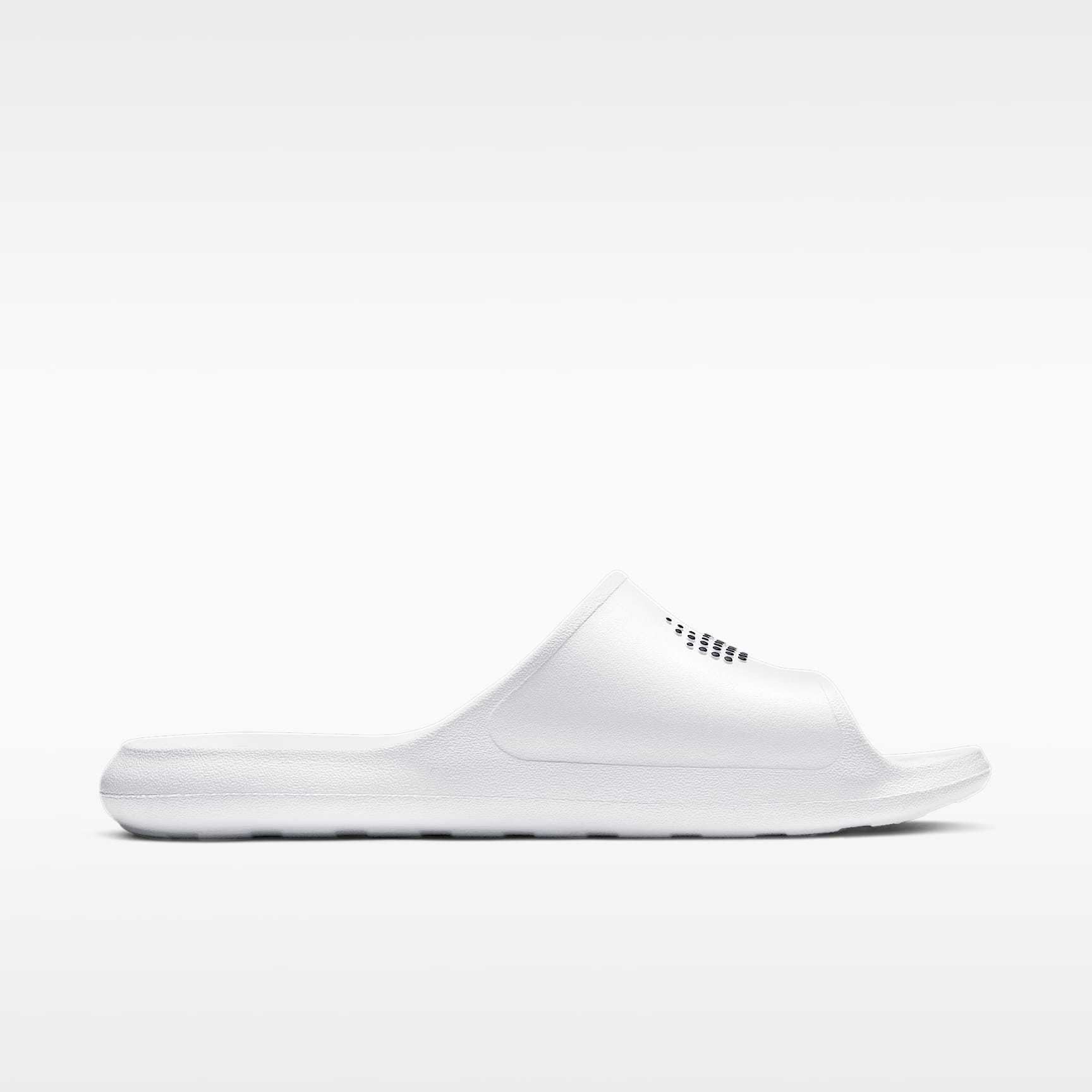 Nike Victori One Herren-Badeslipper – Weiß/Weiß/Schwarz