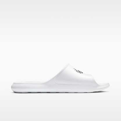 Nike Victori One Herren-Badeslipper – Weiß/Weiß/Schwarz