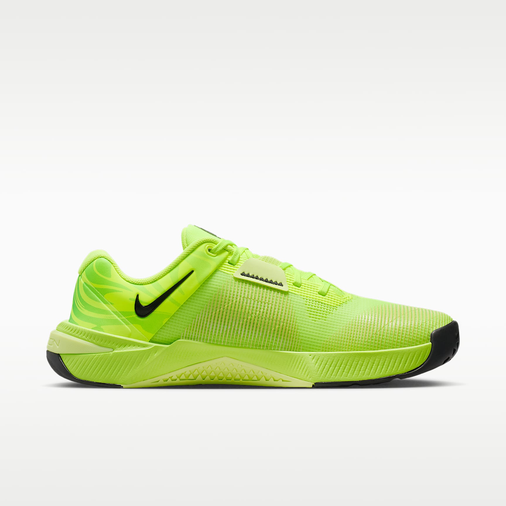 Nike Metcon 10 Workout-Schuh (Damen) – Volt/Light Lemon Twist/Rage Green/Schwarz