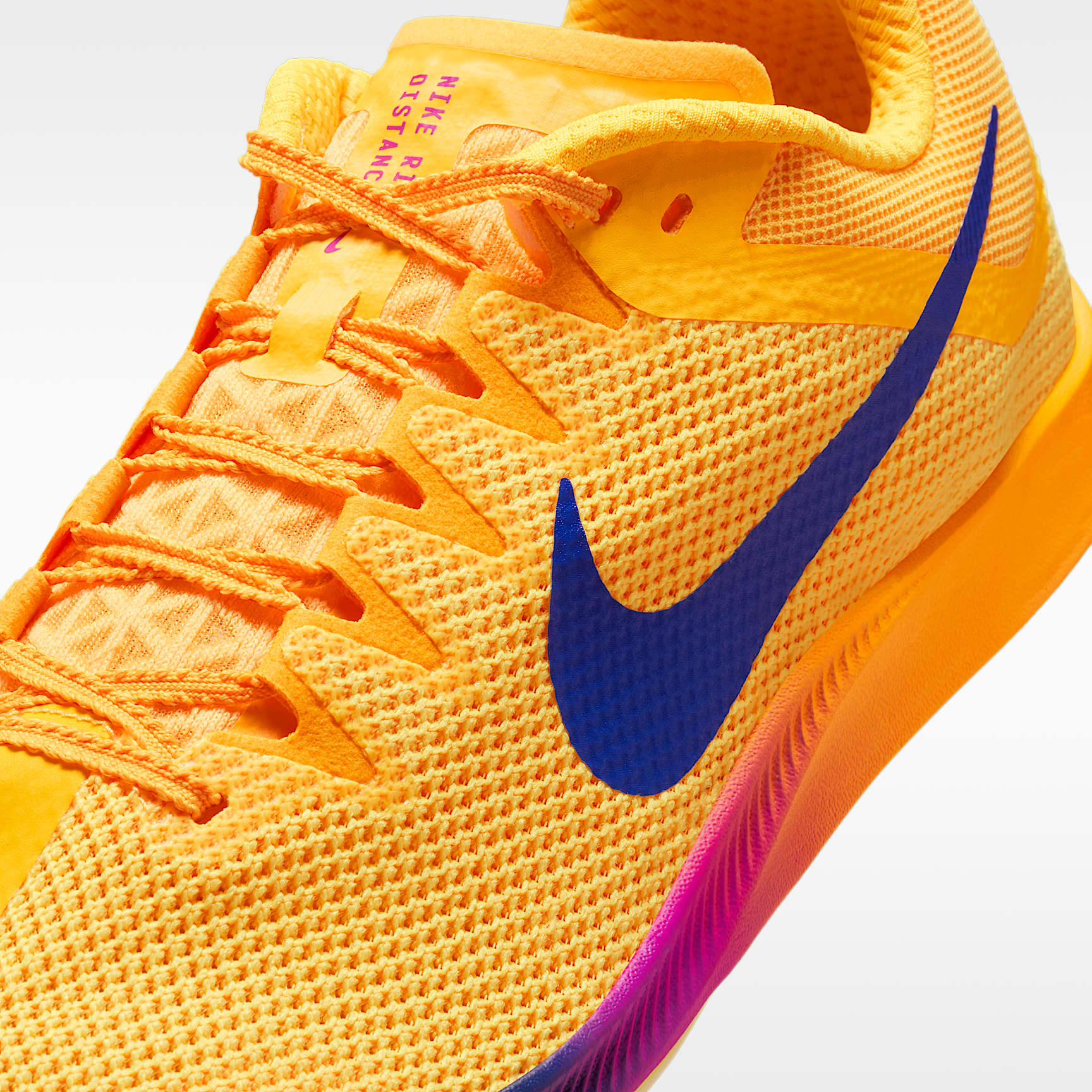 Nike Zoom Rival Distance Track & Field Langstrecken-Spike – Citron Pulse/Hyper Violet/Volt Glow/Indigo Burst