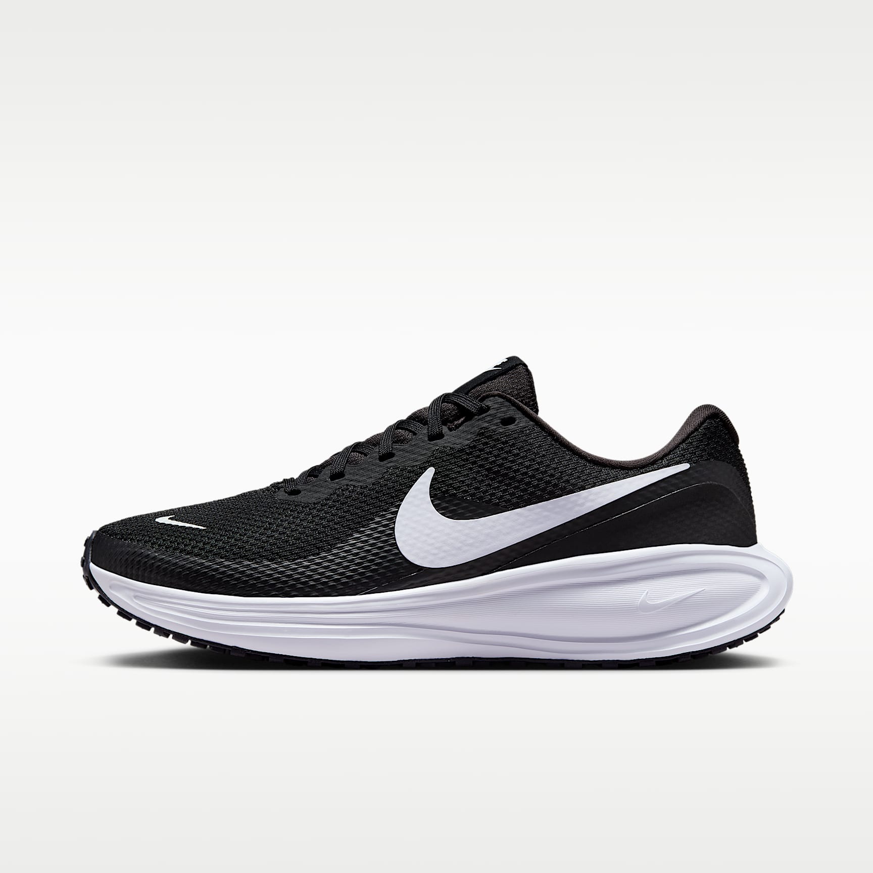 Nike Revolution 8 Straßenlaufschuh (Damen) – Schwarz/Iron Grey/Weiß