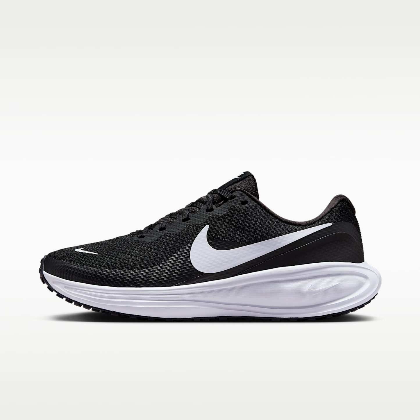 Nike Revolution 8 Straßenlaufschuh (Damen) – Schwarz/Iron Grey/Weiß