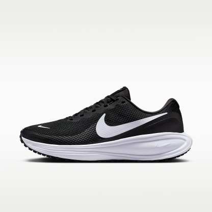 Nike Revolution 8 Straßenlaufschuh (Damen) – Schwarz/Iron Grey/Weiß