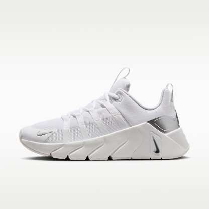 Nike Free Metcon 7 Trainingsschuhe (Damen) – Weiß/Weiß/Metallic Silver