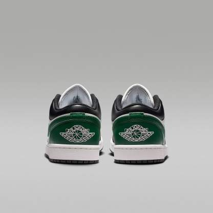 Air Jordan 1 Low Herrenschuh – Schwarz/Gorge Green/Summit White