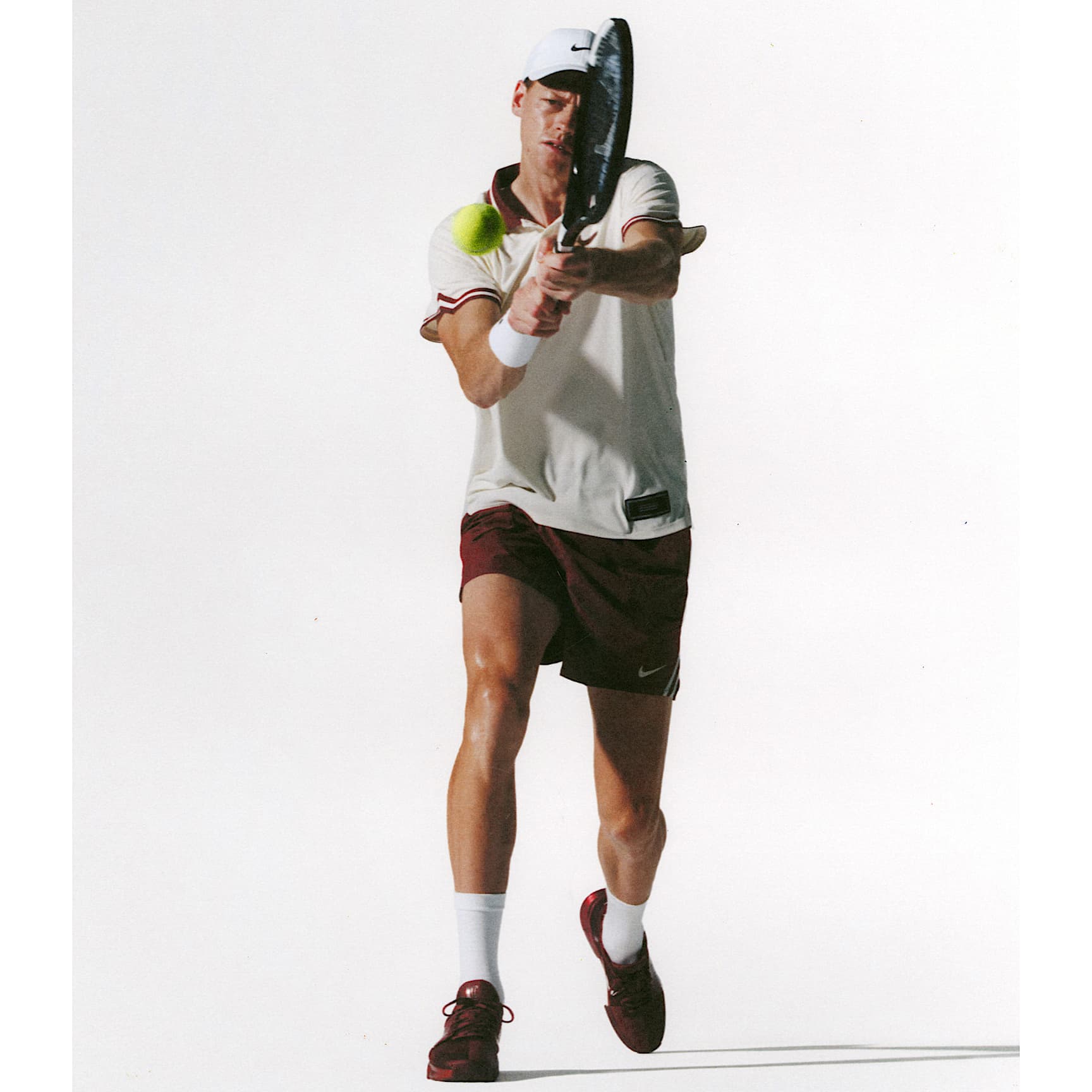 Nike GP Challenge 1.5 PRM Hartplatz-Tennisschuh (Herren) – Team Red/Green Spark/Pale Ivory