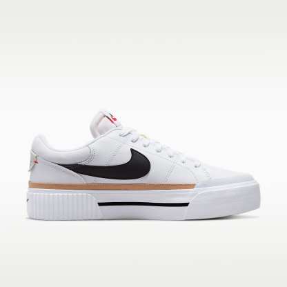 Nike Court Legacy Lift Damenschuh – Weiß/Hemp/Team Orange/Schwarz