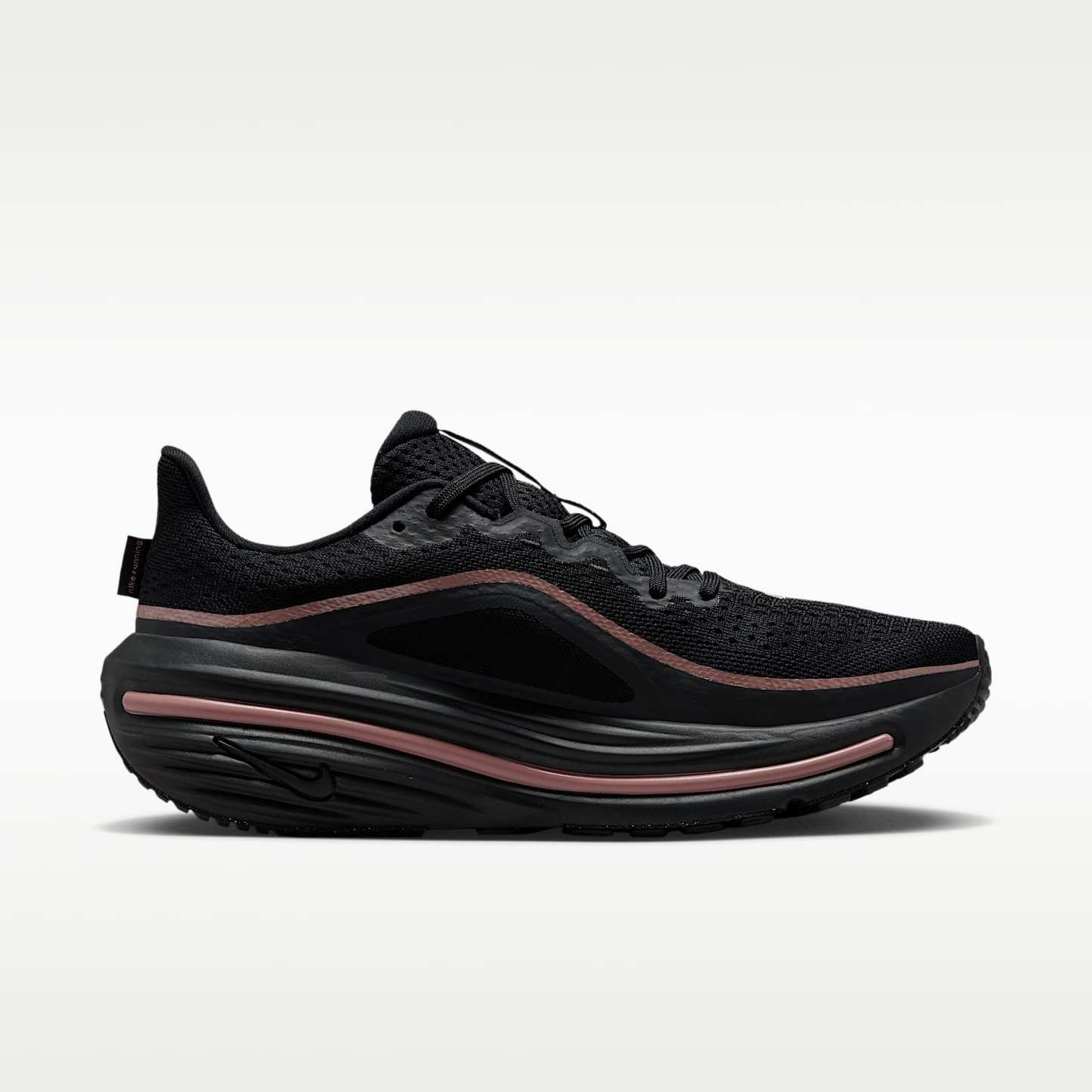 Nike Winflo 12 Straßenlaufschuh (Damen) – Schwarz/Off Noir/Rose Gold/Metallic Rose Gold
