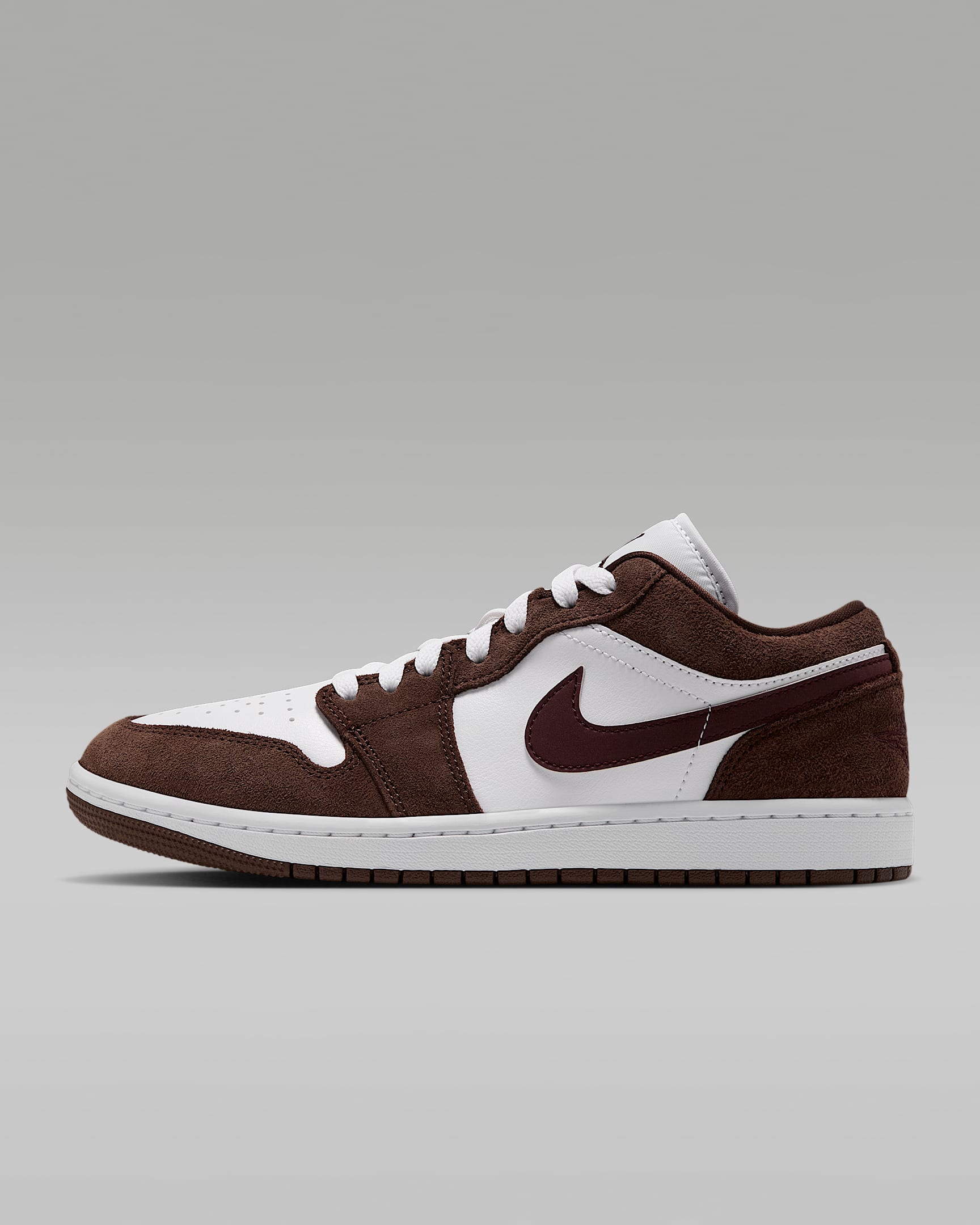 Air Jordan 1 Low Damenschuh – Cacao Wow/Weiß/Bronze Eclipse