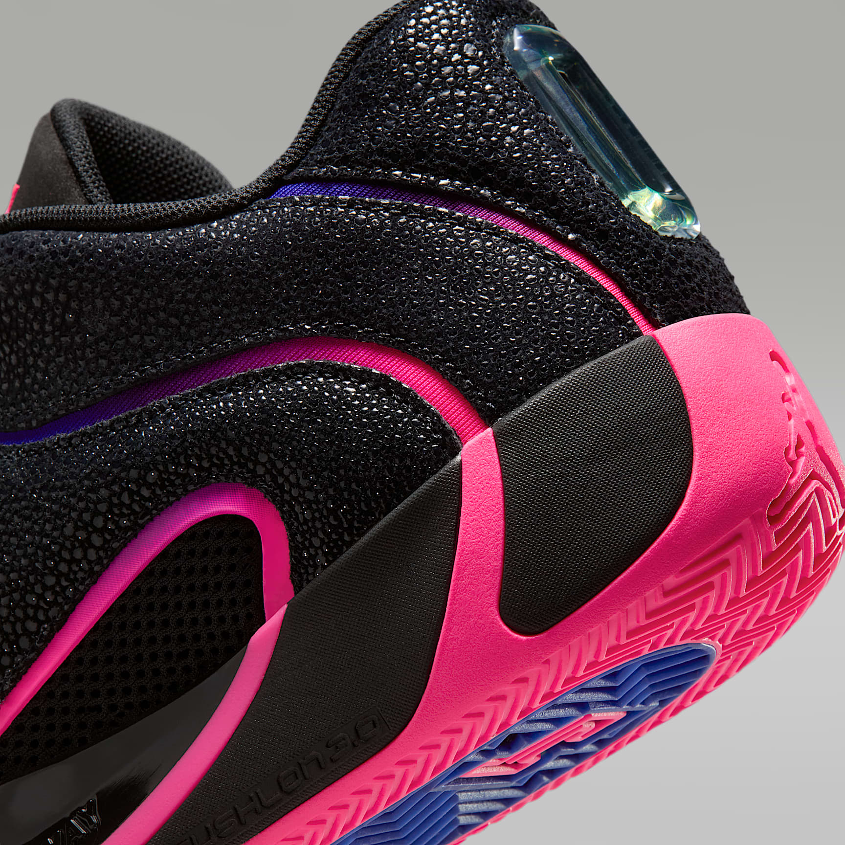 Tatum 4 "Playoffs" Basketballschuh – Schwarz/Fierce Purple/Racer Blue/Hyper Pink