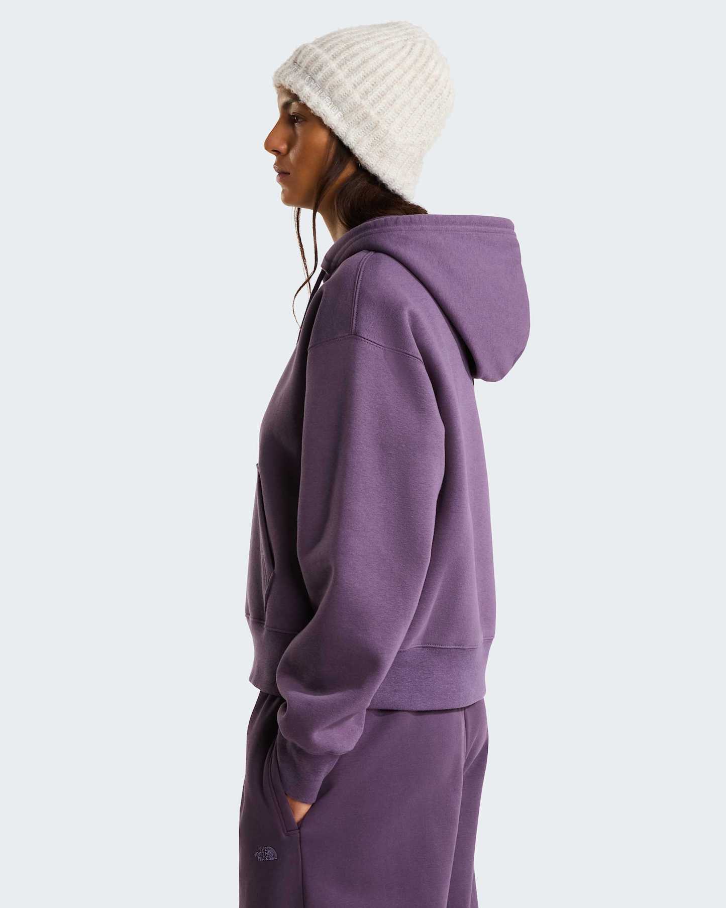 TNF™ Essential Simple Dome Boxy Oversized Hoodie Damen – Endless Dusk