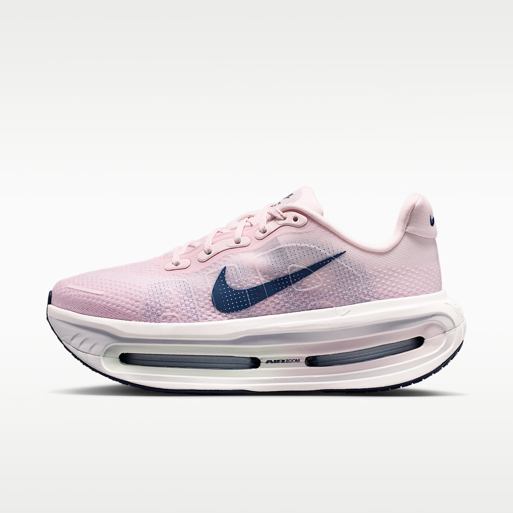 Nike Vomero Premium Straßenlaufschuh (Damen) – Pearl Pink/Weiß/Barely Green/Midnight Navy