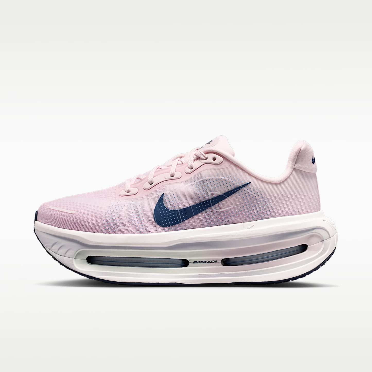 Nike Vomero Premium Straßenlaufschuh (Damen) – Pearl Pink/Weiß/Barely Green/Midnight Navy