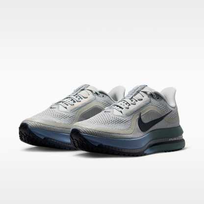 Nike Pegasus Premium Straßenlaufschuh (Herren) – Grey Mist/Mineral Slate/Work Blue/Dark Obsidian