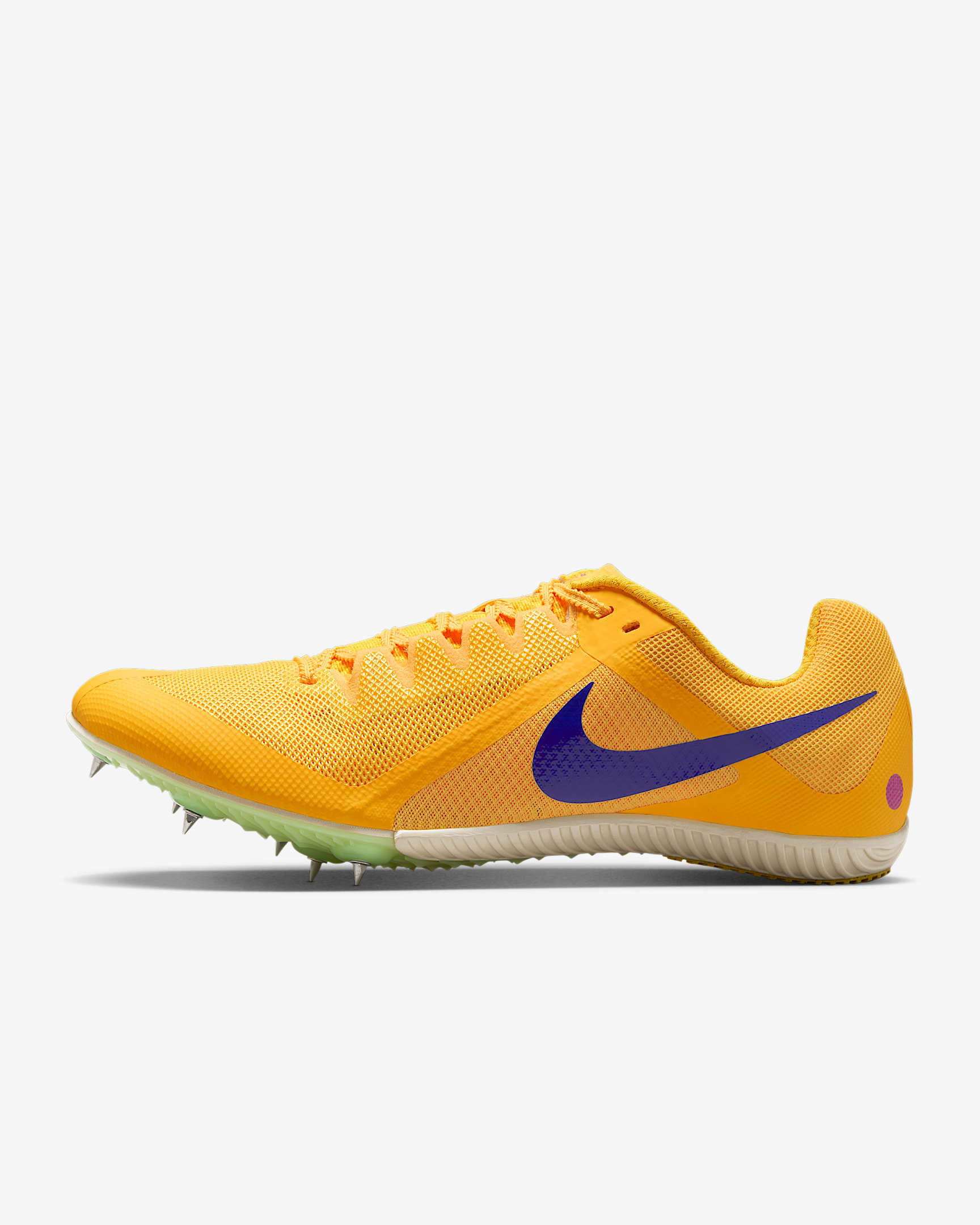 Nike Zoom Rival Multi Multievent-Leichtathletik-Spike – Citron Pulse/Volt Glow/Hyper Violet/Indigo Burst