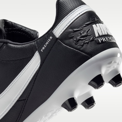 Nike Premier 3 FG Low-Top Fußballschuh – Schwarz/Weiß