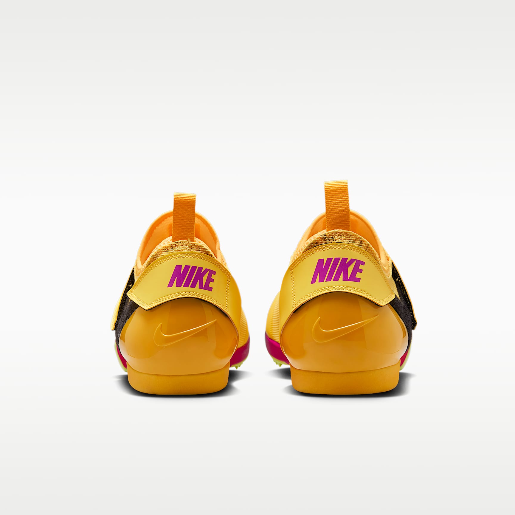 Nike Pole Vault Elite Sprung-Spike für Leichtathletik – Citron Pulse/Volt Ice/Vivid Purple/Indigo Burst
