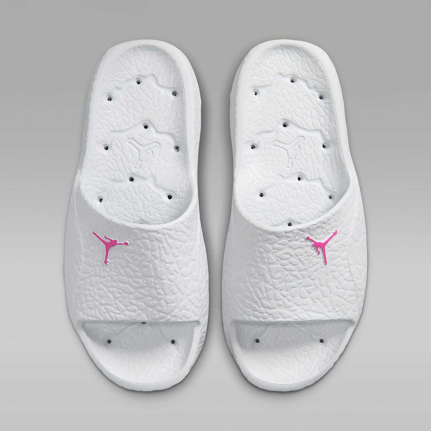 Jordan Franchise Slides – Off White/Fire Pink