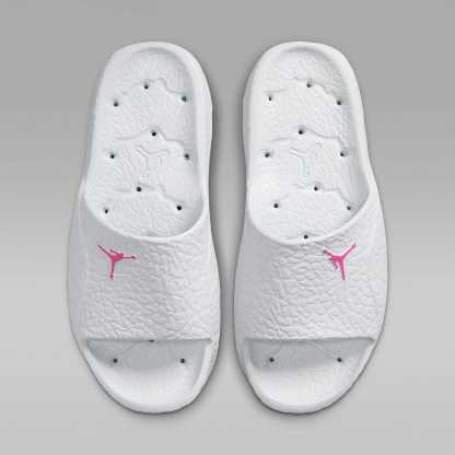 Jordan Franchise Slides – Off White/Fire Pink