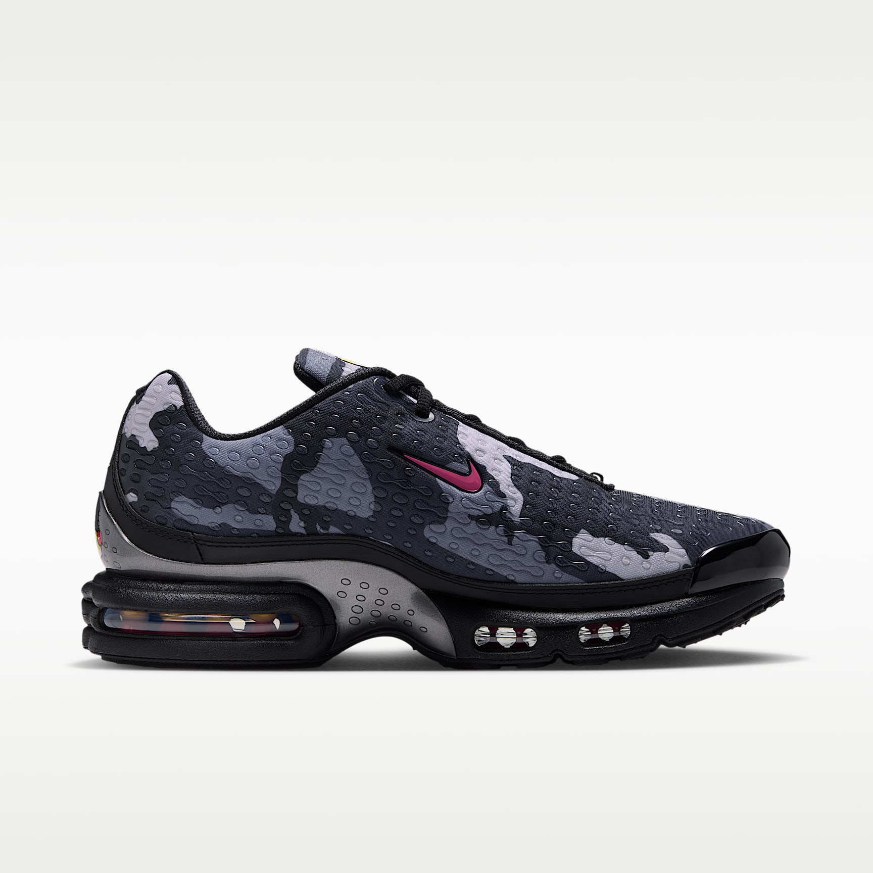 Nike Air Max Plus VII Premium Schuh (Herren) – Multi-Color/Schwarz/Light Smoke Grey/Sweet Beet