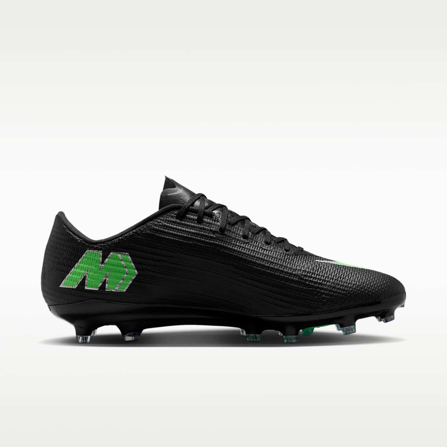 Nike Mercurial Superfly 11 Pro Low-Top-Fußballschuh für Kunstrasen – Schwarz/Schwarz/Illusion Green