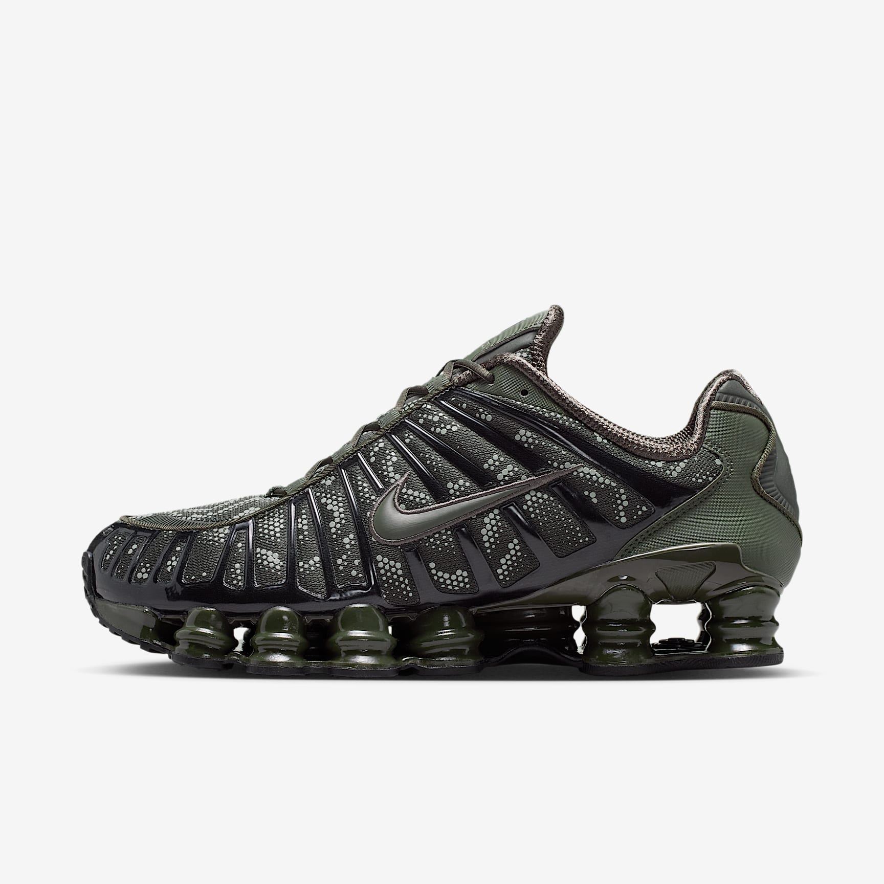 Nike Shox TL Herrenschuh – Newsprint/Schwarz/Newsprint