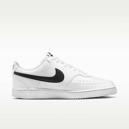 Nike Court Vision Low Next Nature Herrenschuh – Weiß/Weiß/Schwarz