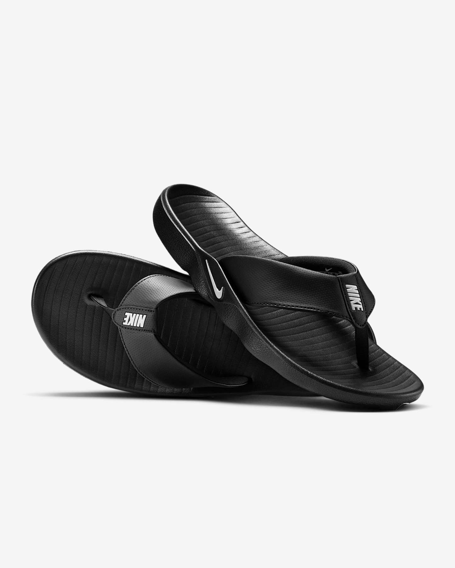 Nike Marina Slides (Herren) – Schwarz/Weiß