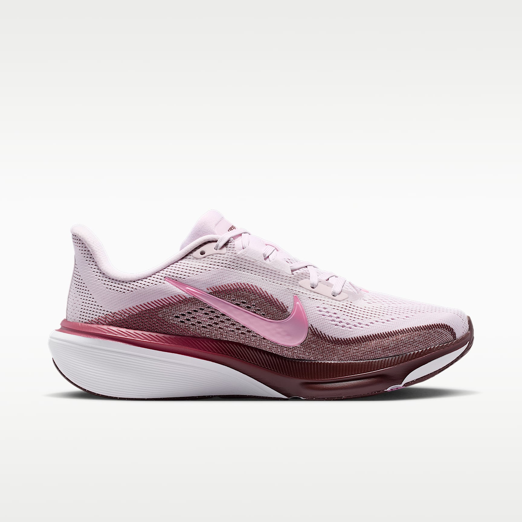 Nike Pegasus 42 Straßenlaufschuh (Damen) – Bleached Lilac/Mystic Dates/Pink Smoke/Pink Rise