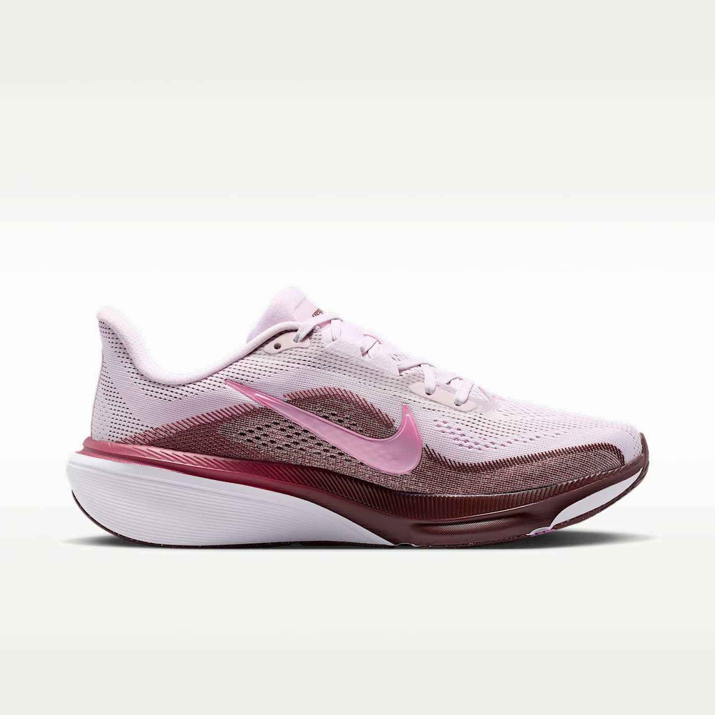 Nike Pegasus 42 Straßenlaufschuh (Damen) – Bleached Lilac/Mystic Dates/Pink Smoke/Pink Rise