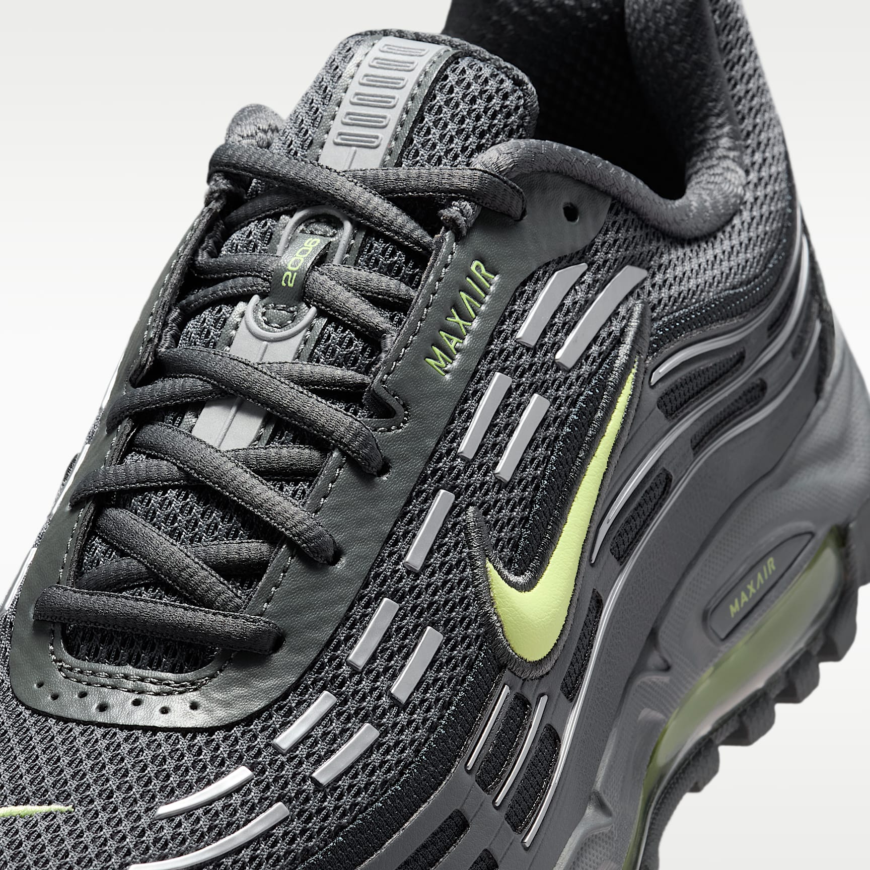 Nike Air Max TL 2.5 Schuh (Herren) – Iron Grey/Dark Smoke Grey/Metallic Silver/Light Liquid Lime