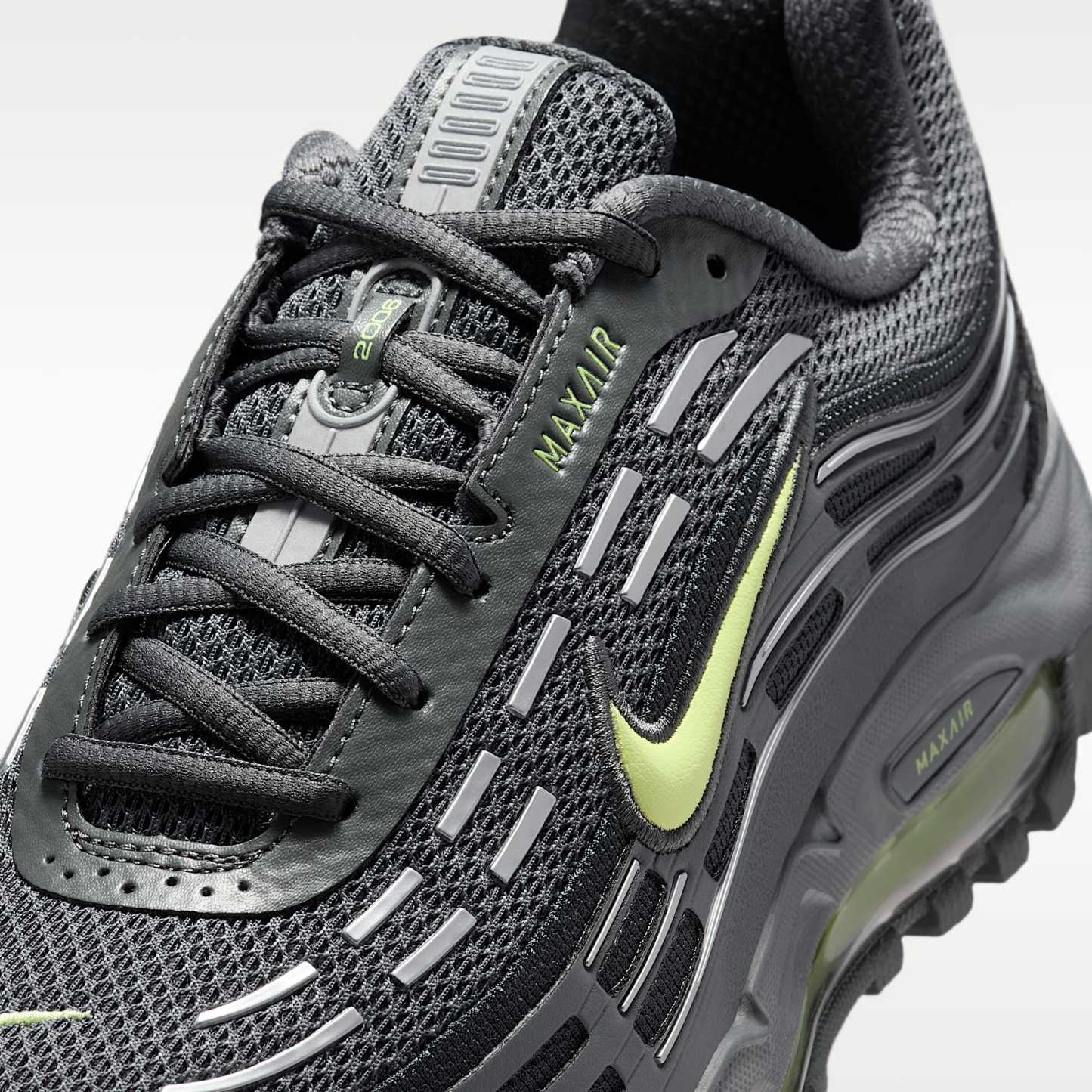 Nike Air Max TL 2.5 Schuh (Herren) – Iron Grey/Dark Smoke Grey/Metallic Silver/Light Liquid Lime