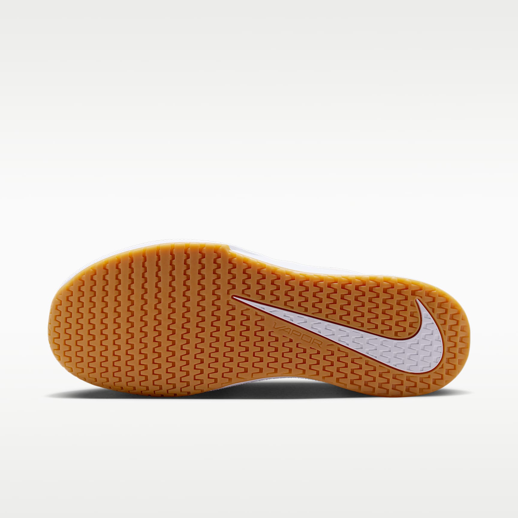 Nike Vapor Lite 3 Tennisschuh für Hartplätze (Damen) – Weiß/Summit White/Gum Yellow/Light Orewood Brown