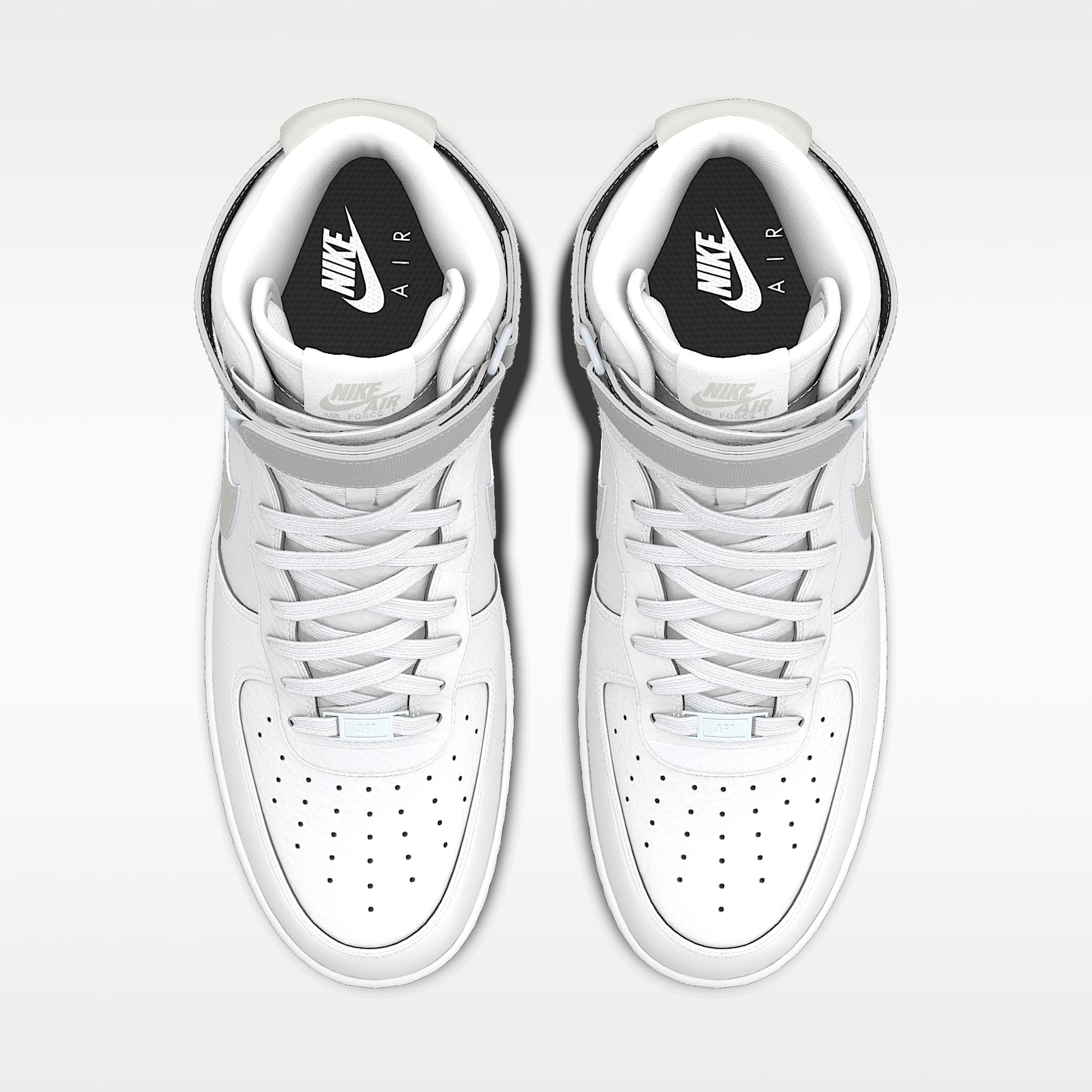 Nike Air Force 1 High By You personalisierbarer Herrenschuh – Multi-Color/Multi-Color/Multi-Color [8393564618]