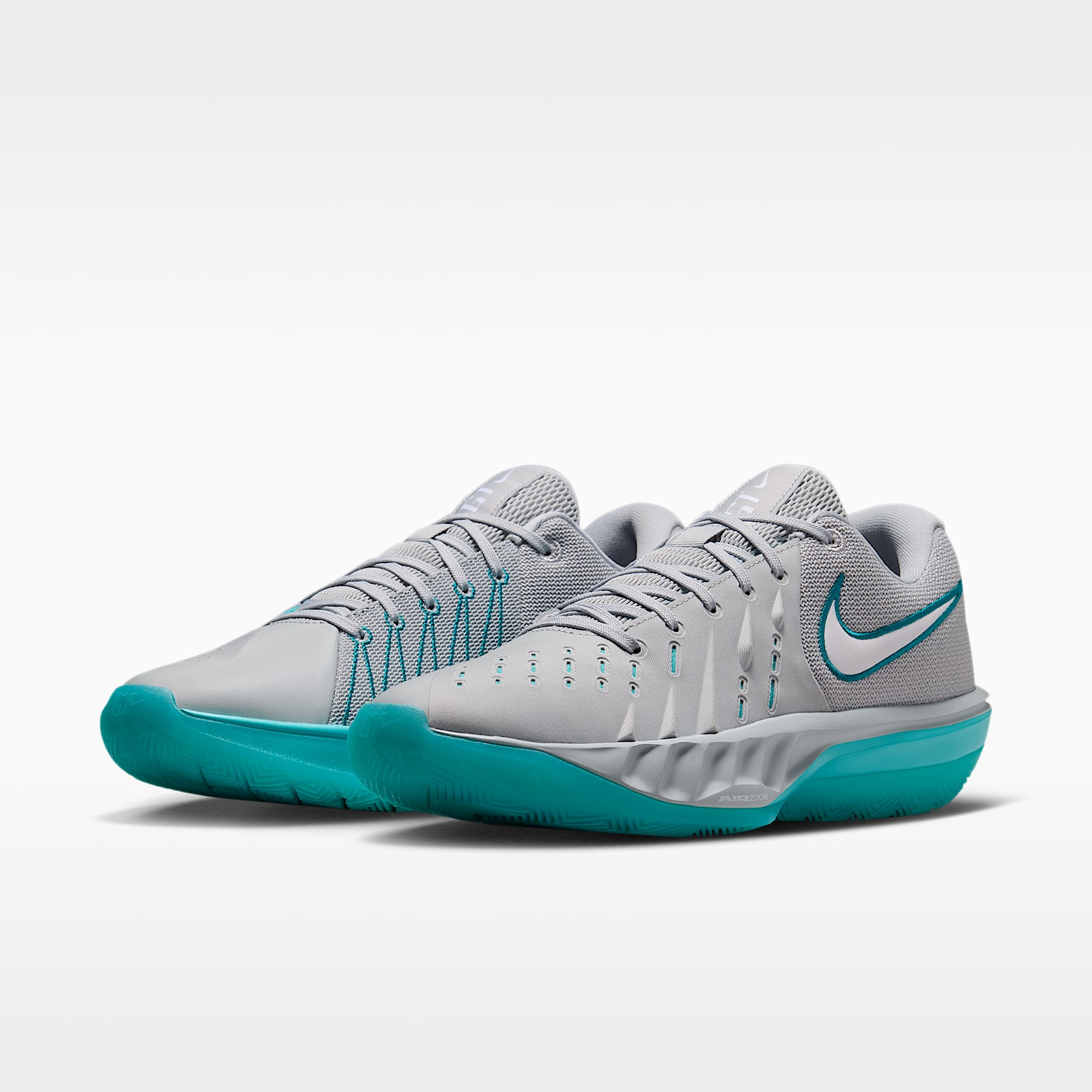 Nike G.T. Cut Academy 2 Basketballschuh – Wolf Grey/Dusty Cactus/Bright Spruce/Weiß