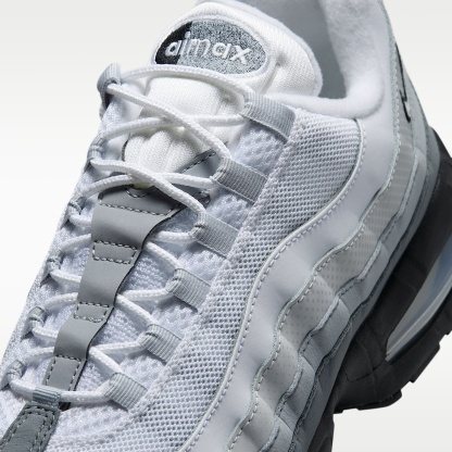 Nike Air Max 95 Big Bubble Schuh (Herren) – Schwarz/Pure Platinum/Wolf Grey/Weiß