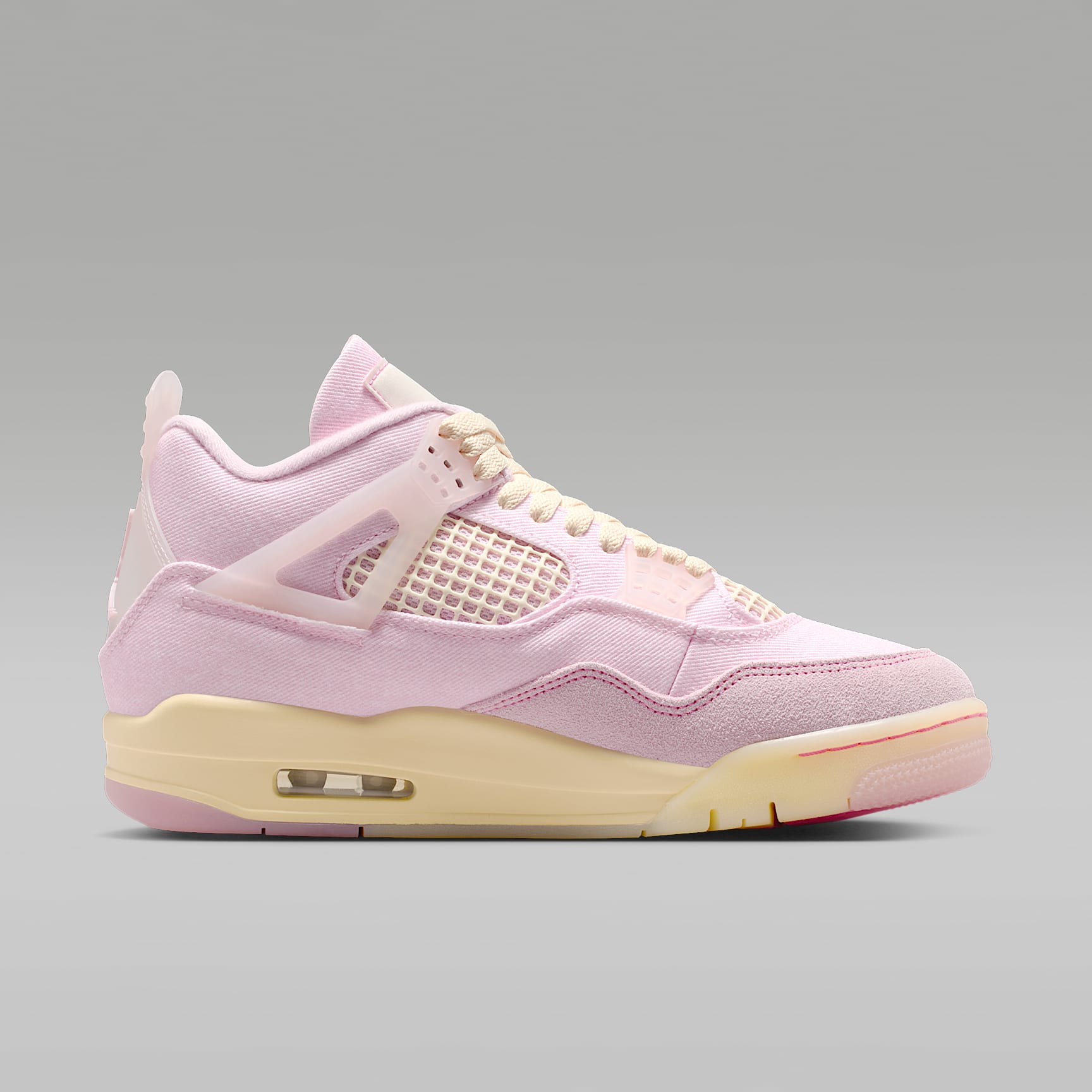 Air Jordan 4 Retro „Pearl Pink and Iced Carmine“ Schuh (Damen) – Pearl Pink/Coconut Milk/Muslin/Iced Carmine