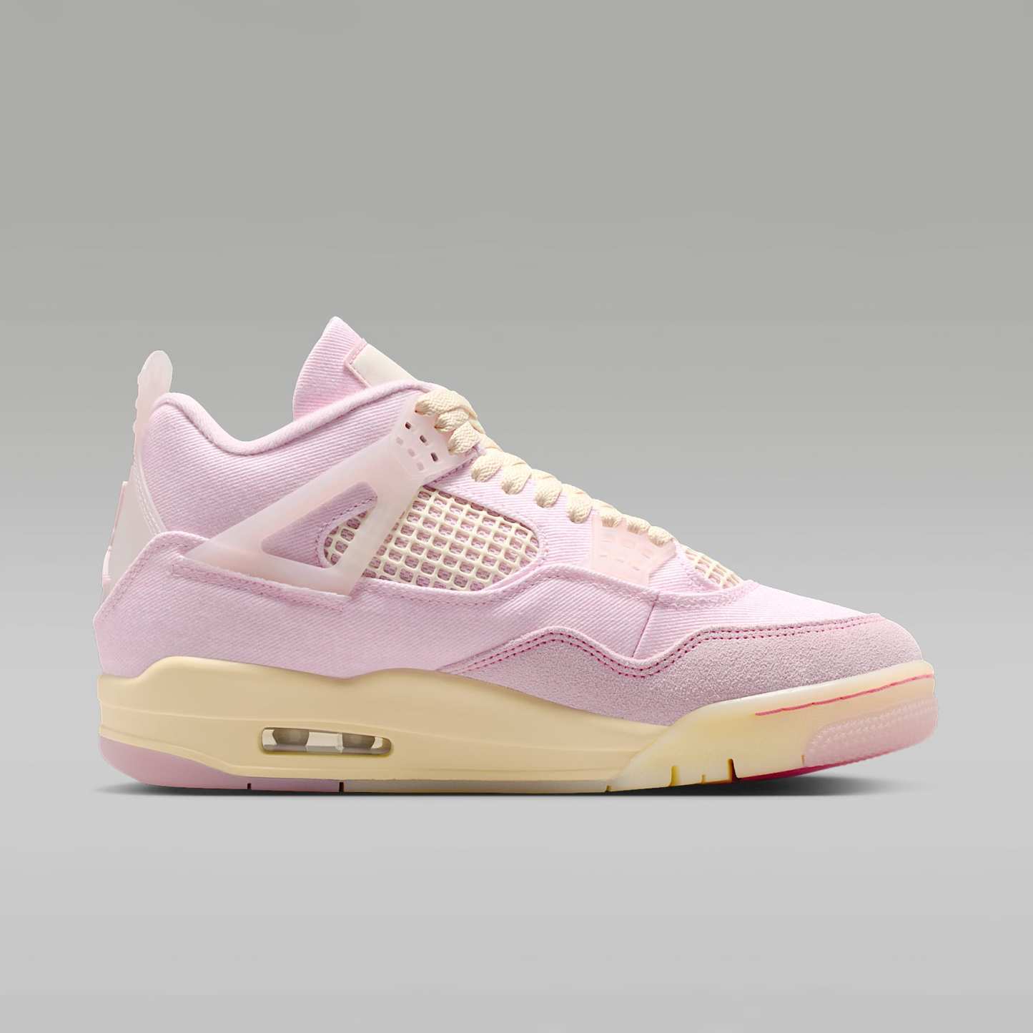 Air Jordan 4 Retro „Pearl Pink and Iced Carmine“ Schuh (Damen) – Pearl Pink/Coconut Milk/Muslin/Iced Carmine