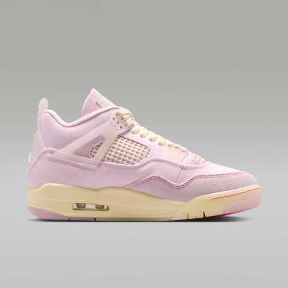 Air Jordan 4 Retro „Pearl Pink and Iced Carmine“ Schuh (Damen) – Pearl Pink/Coconut Milk/Muslin/Iced Carmine