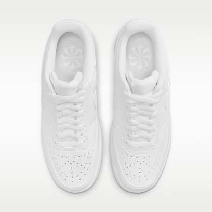 Nike Court Vision Low Next Nature Schuh (Damen) – Weiß/Weiß/Weiß