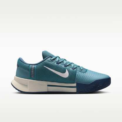 Nike GP Challenge 1.5 Tennisschuh für Sandplätze (Herren) – Smokey Blue/Light Bone/New Slate/Weiß
