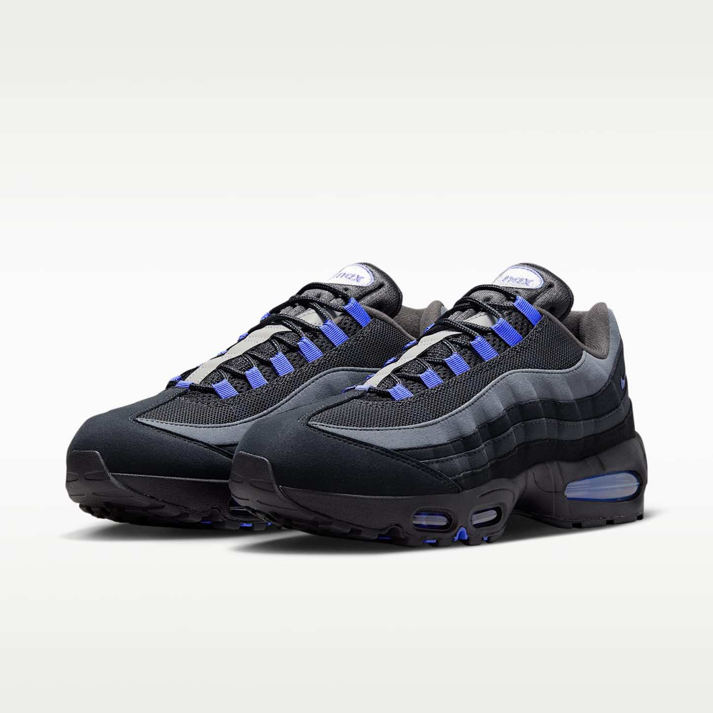 Nike Air Max 95 Big Bubble "OG" Schuh (Herren) – Schwarz/Anthracite/Dark Smoke Grey/Sapphire